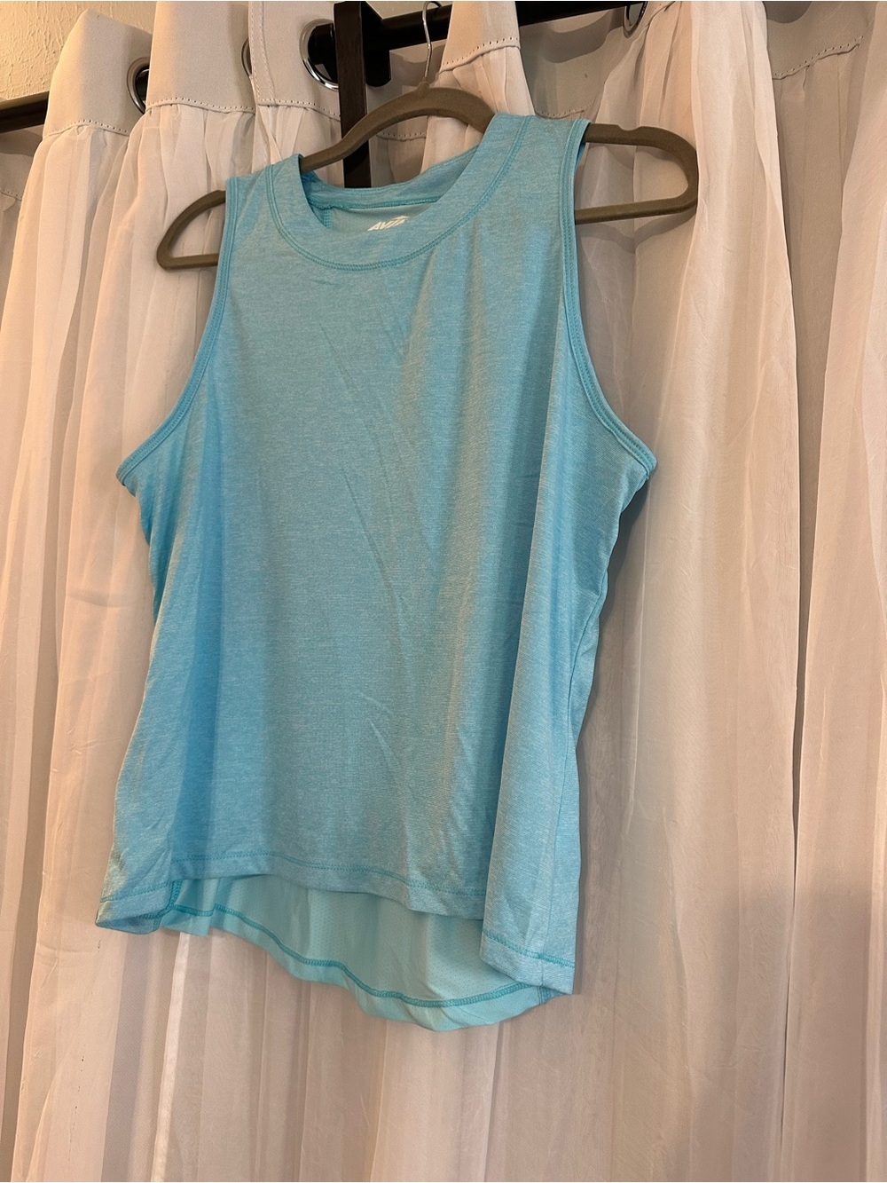 Avia Women’s Light Blue Activewear Razorback Tank Top